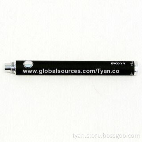 China 2014 Hot-selling Evod Twist Batteries with 650/900/1,100/1,300mAh Capacity